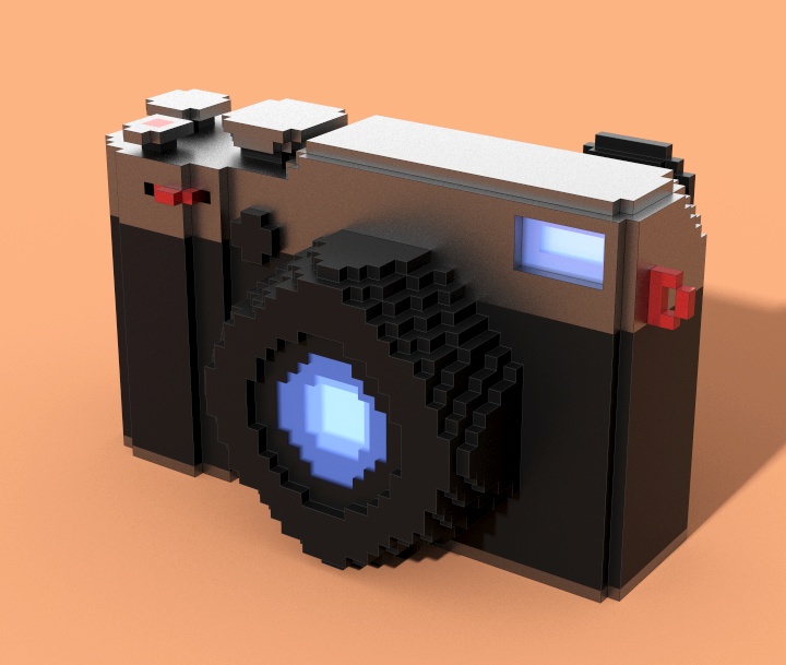 【3D素材】カメラ