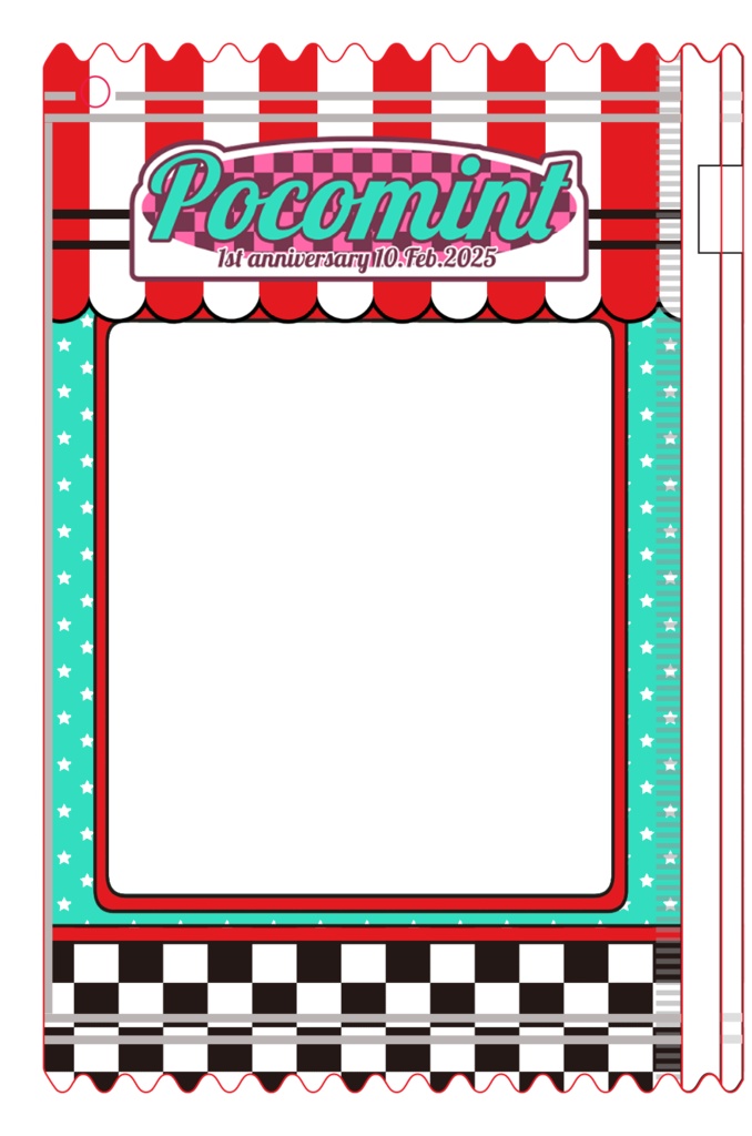 【2025年 記念グッズ】ラメトレカポーチ　120mm×80mm【残僅少】