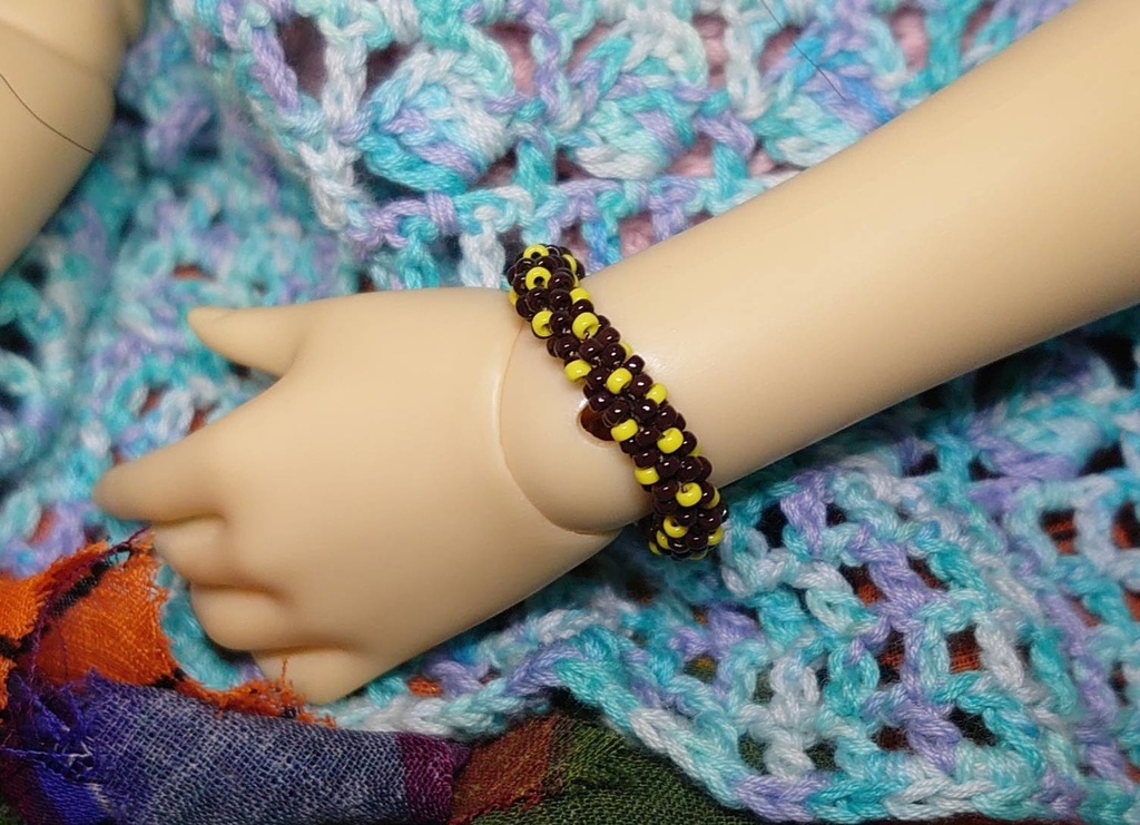 【SD・MSD】ドットチョコのブレスレット