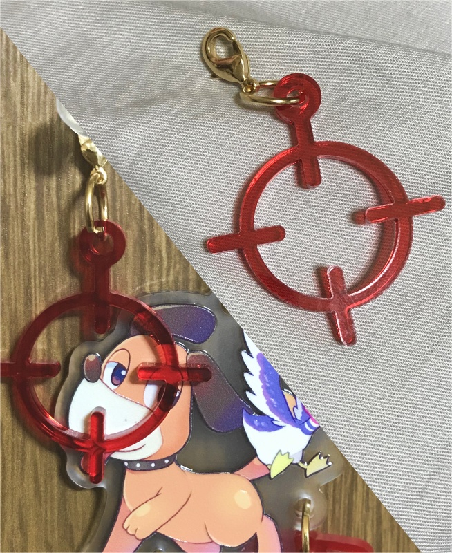 ダックハント アクリルキーホルダー