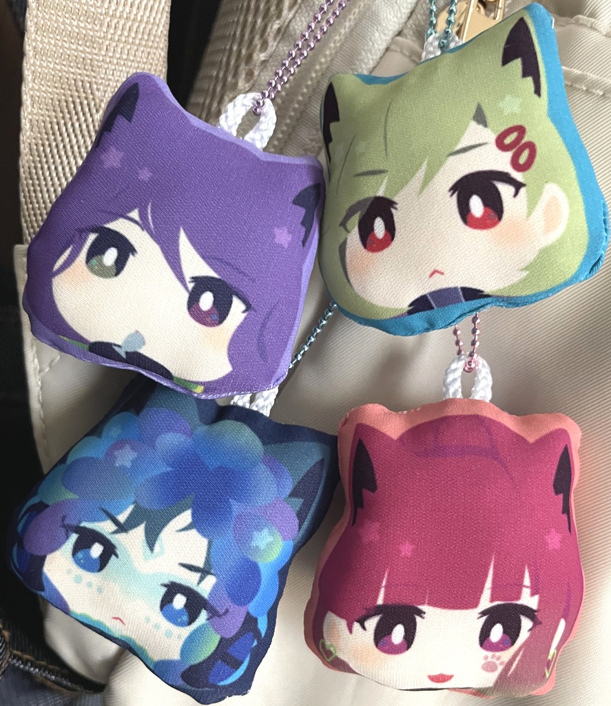 初期にゃんず クッションストラップ