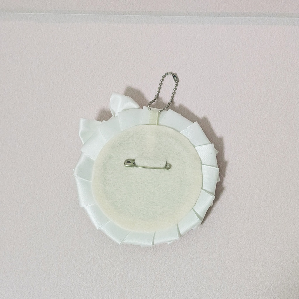 ウエディング痛ロゼットハートチャーム