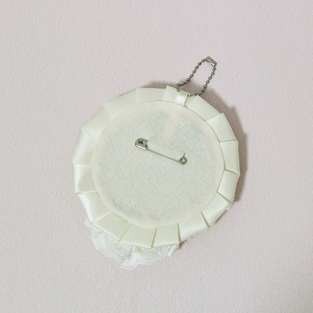 純白結婚痛ロゼット