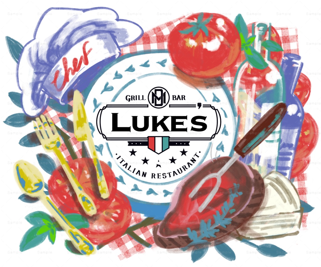 【Procreate 】ぬとっとした濃いめのえんぴつセット