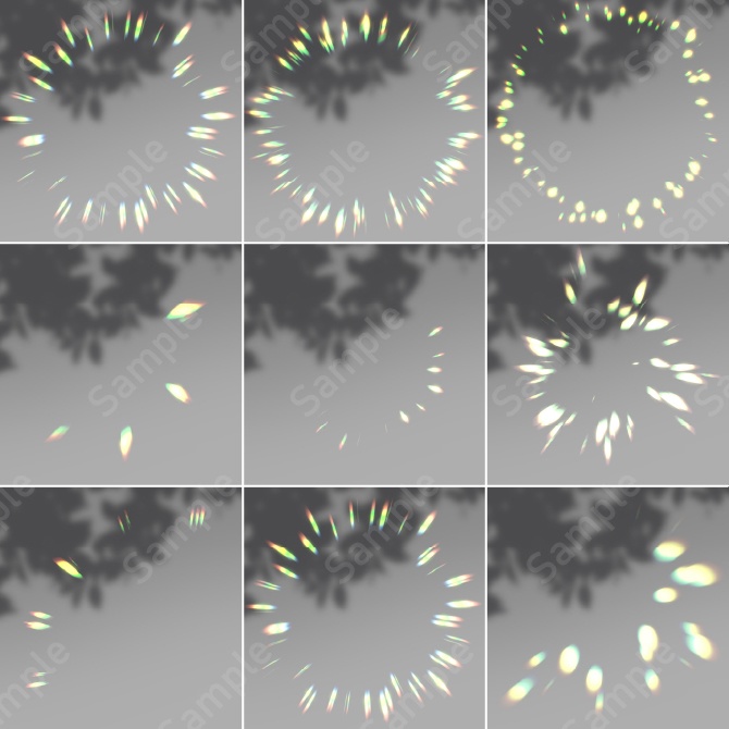 【Procreate】プリズム素材29種