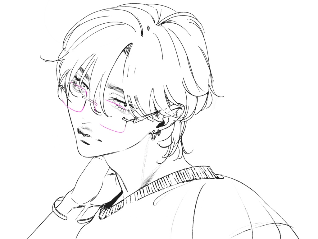 【Procreate】サクサクかける主線ペン4種+2値ペン