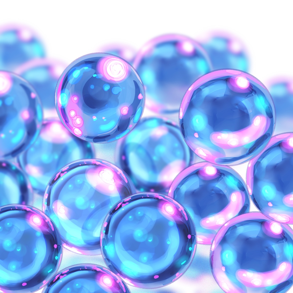 【Procreate】くっきり水彩境界風ブラシ