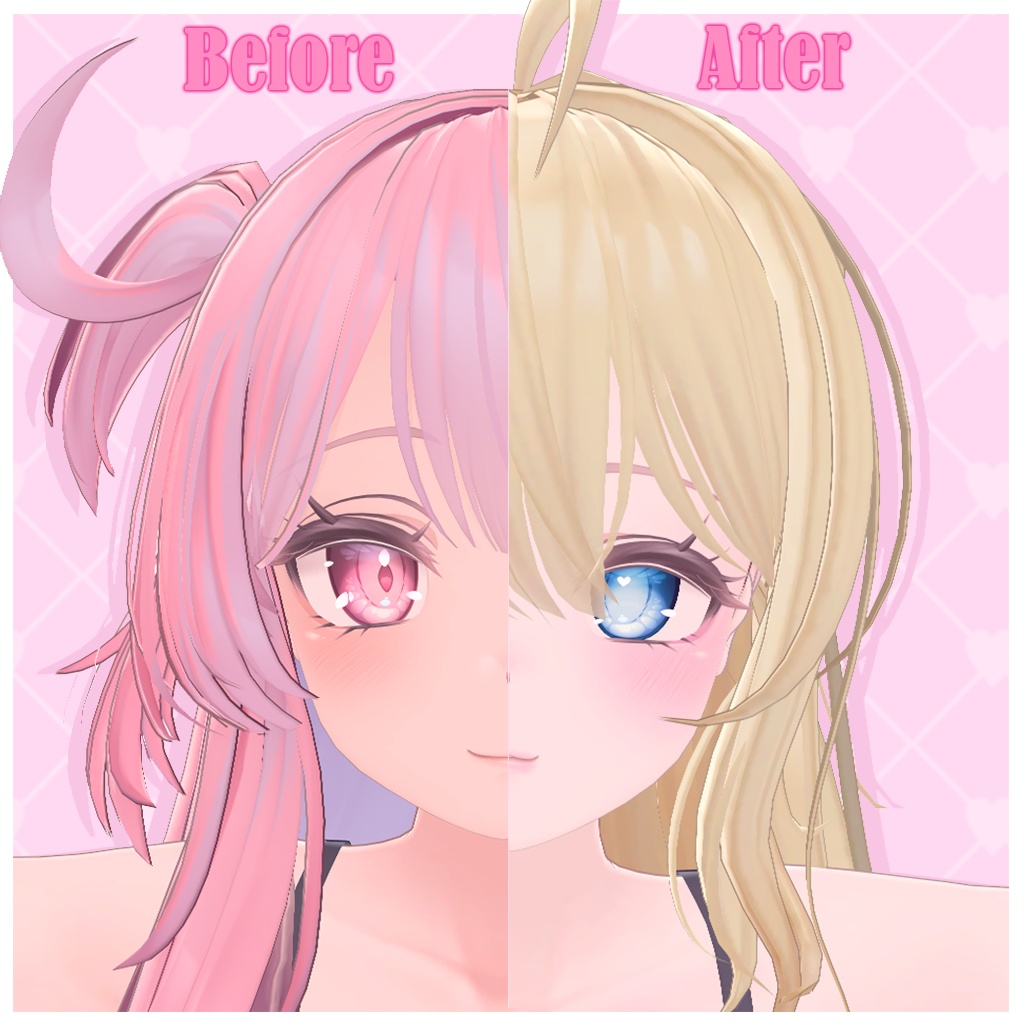 SELESTIA cool tone make up ♡ body make up texture