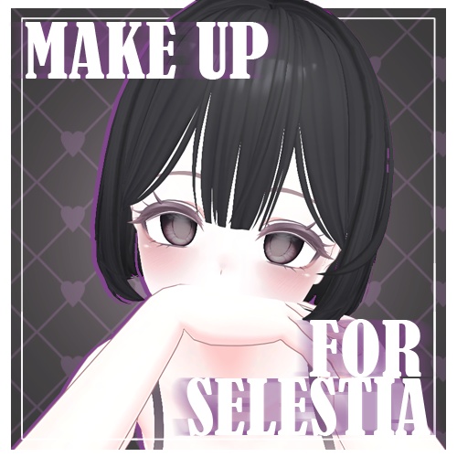 SELESTIA Menhera make up ♡ body make up texture