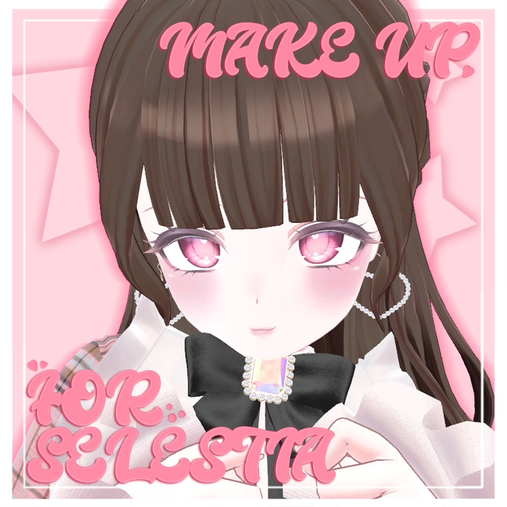 SELESTIA momo make up ♡ body make up texture
