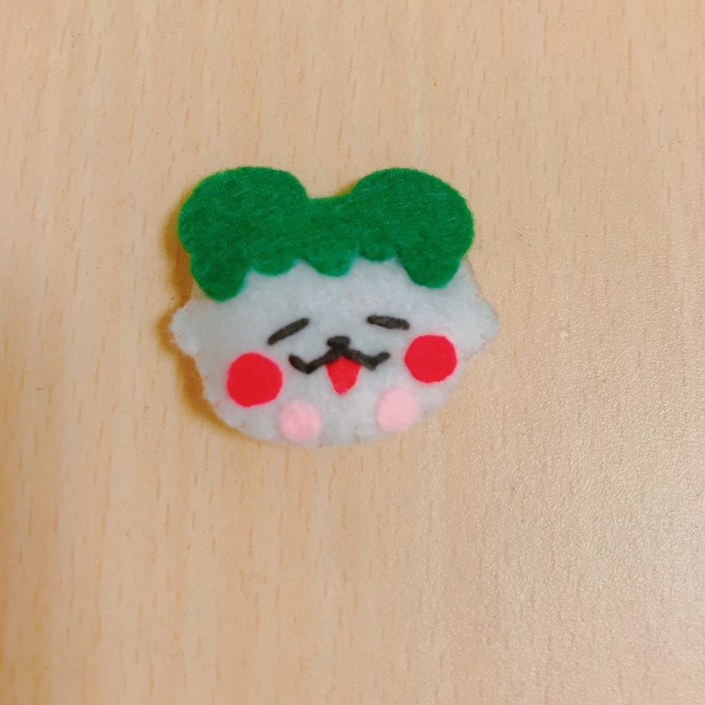 ミカハムフェルトマスコット