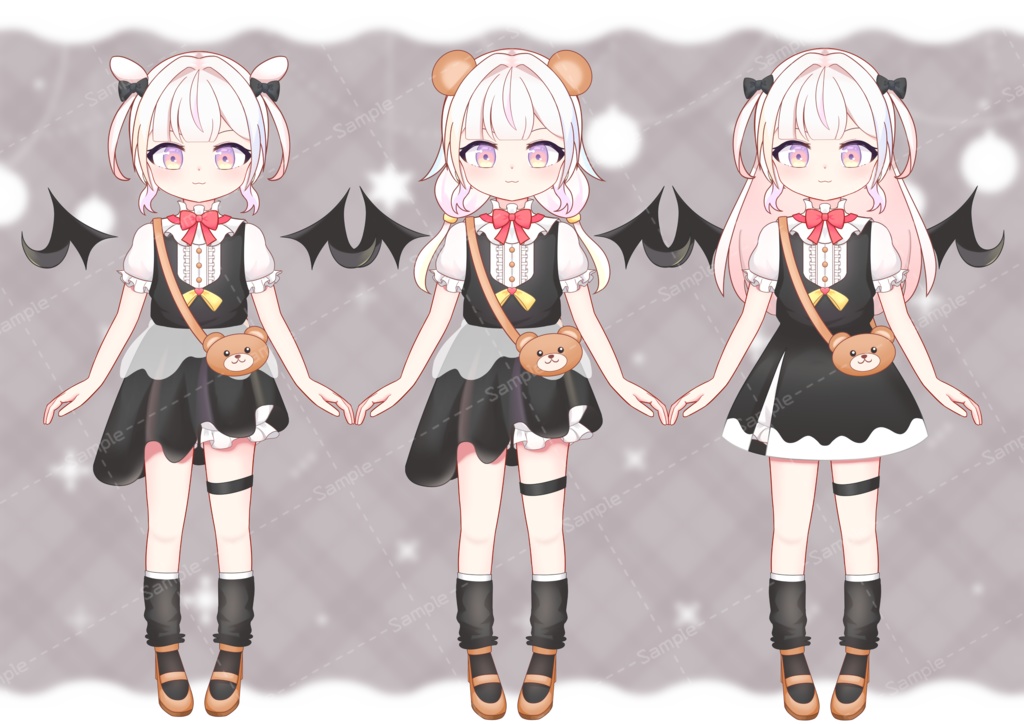 【Live2D Model】小悪魔な女の子/Little Devil Girl【汎用/量販】