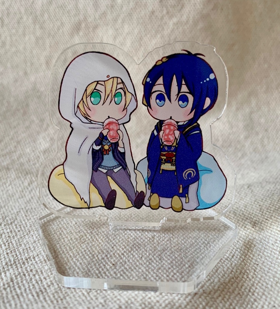 んばみかドリンクアクリルスタンド