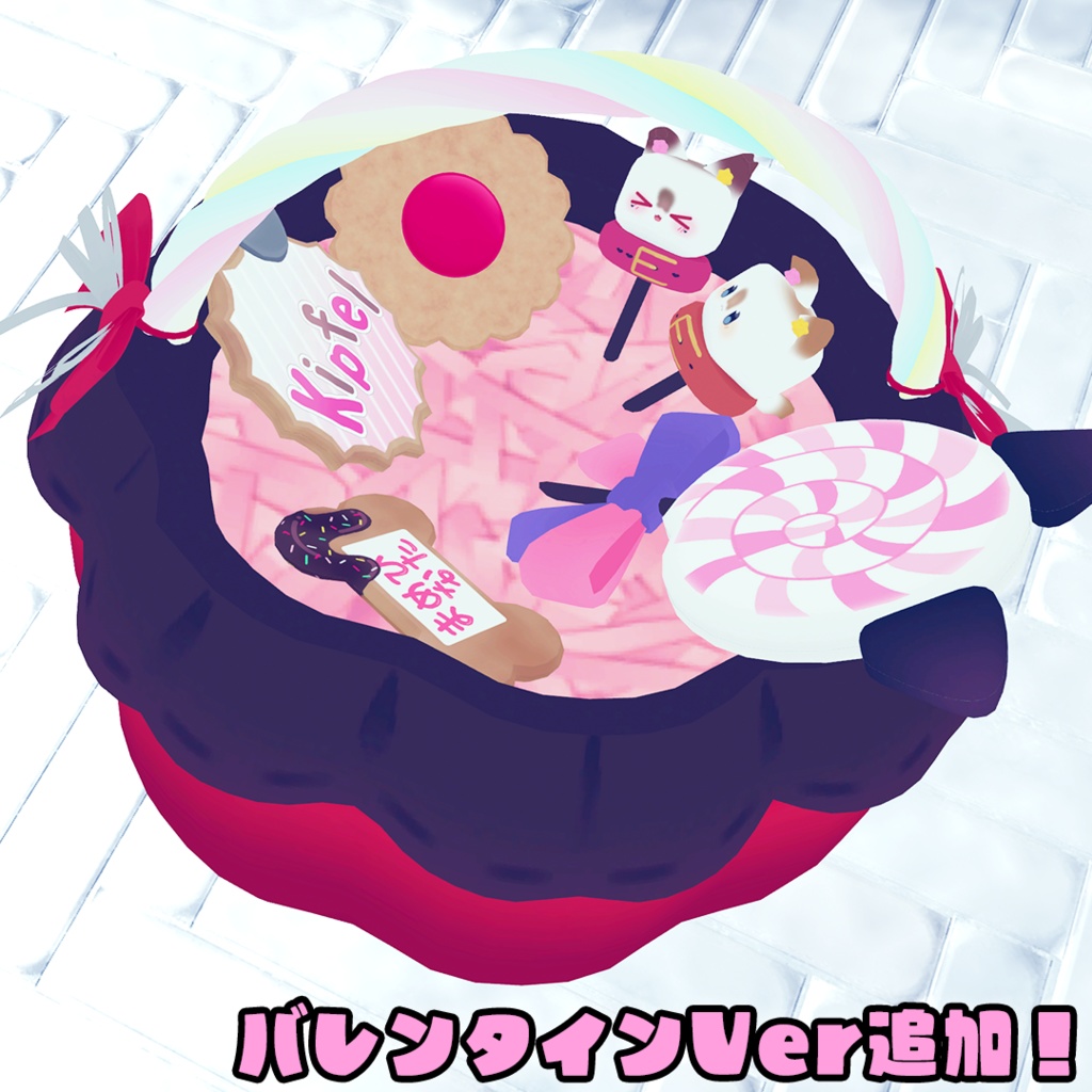 【まめひなた/キプフェル対応】ハロウィンお菓子セット&ゾンビ風メイク&お口チャック【 #かぼに~ショップ 】