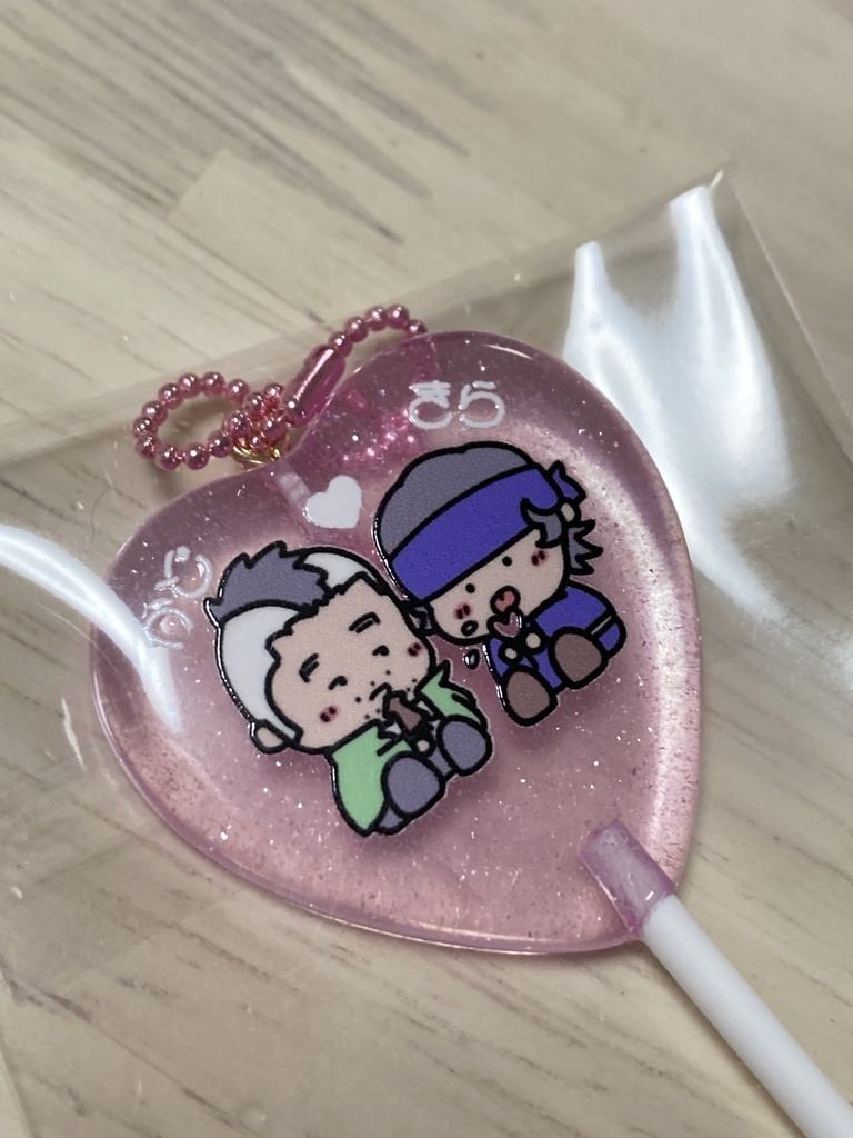 かどきらアクリルキャンディキーホルダー