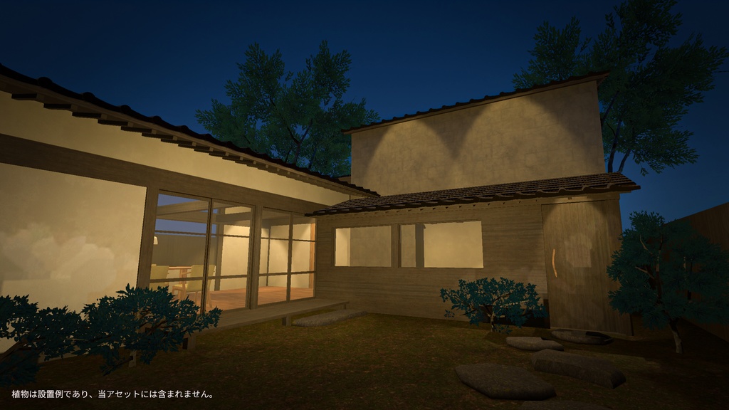 【VRChat】蔵のあるリノベーション古民家 / A Japanese house with a warehouse