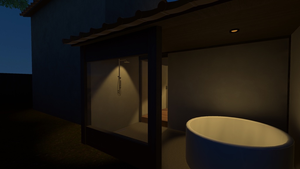 【VRChat】蔵のあるリノベーション古民家 / A Japanese house with a warehouse