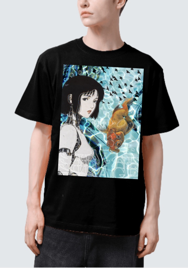 HYOI / 憑依 T-shirt — Black