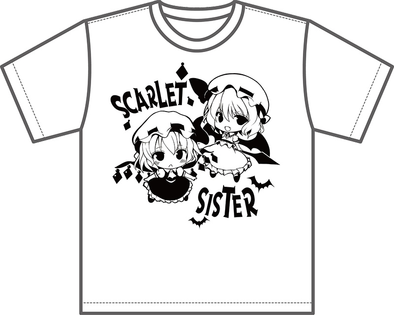 東方レミフラＴシャツ（白）
