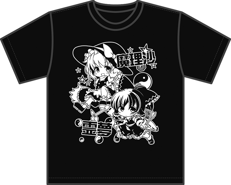 東方レイマリTシャツ（黒）