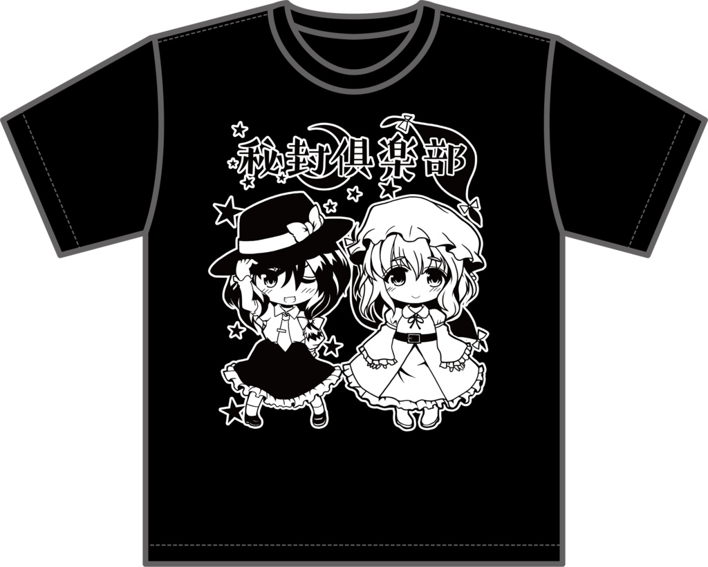 蓮メリTシャツ（黒）