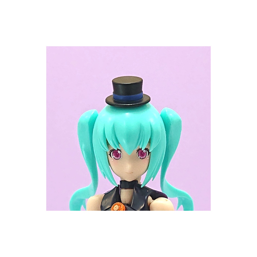 ゴスロリミニハットセット (メガミデバイス用帽子)※成形色は白色になります