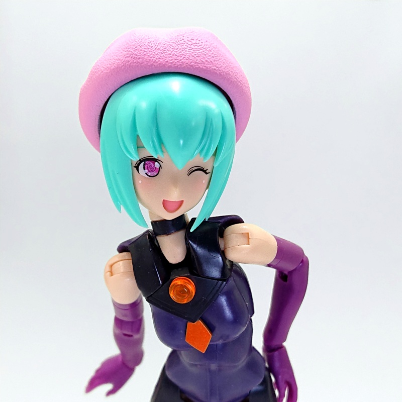 おおきなベレー帽 (メガミデバイス用帽子)※成形色は白色になります