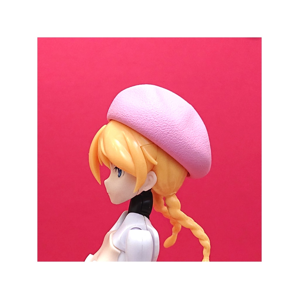 おおきなベレー帽 (メガミデバイス用帽子)※成形色は白色になります