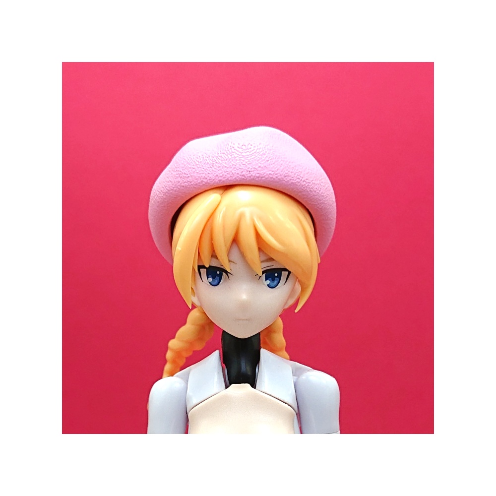 おおきなベレー帽 (メガミデバイス用帽子)※成形色は白色になります