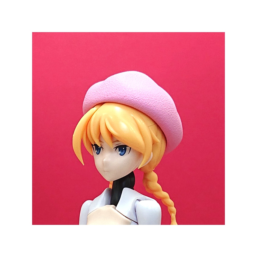 おおきなベレー帽 (メガミデバイス用帽子)※成形色は白色になります