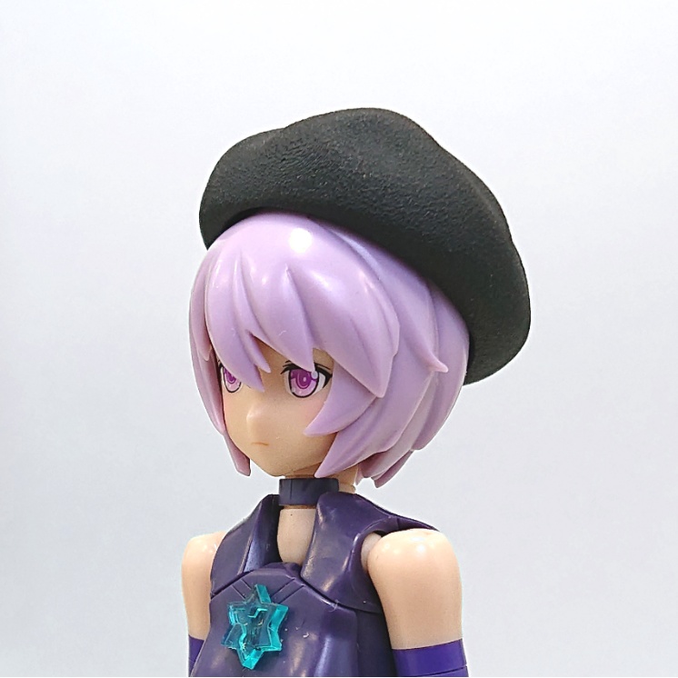 おおきなベレー帽 (メガミデバイス用帽子)※成形色は白色になります