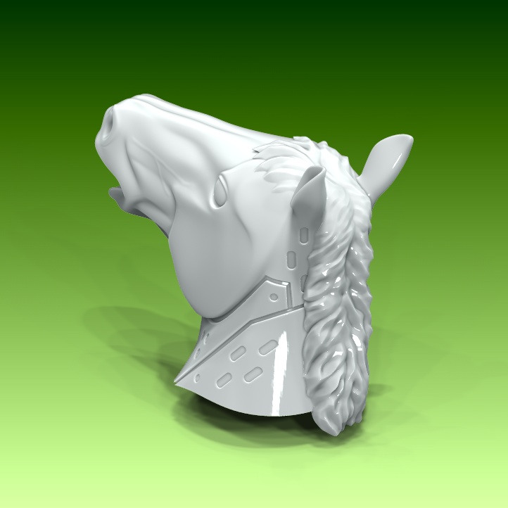 アドバンスド馬マスク (メガミデバイス用ヘッドパーツ)