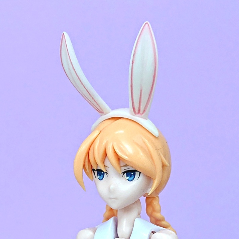 うさ耳カチューシャVer2.0(C) (メガミデバイス用帽子)