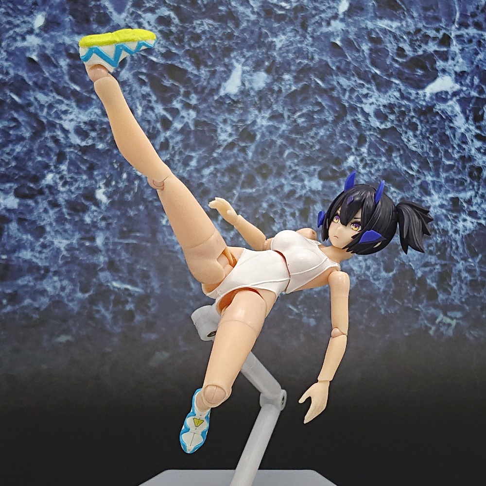 E. L. F. 汎用型 素体(PROTOTYPE)競泳水着Ver (メガミデバイス用球体関節素体パーツ)