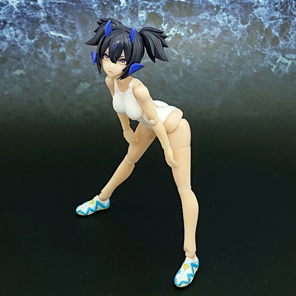 E. L. F. 汎用型 素体(PROTOTYPE)競泳水着Ver (メガミデバイス用球体関節素体パーツ)