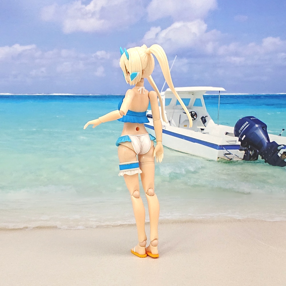 E. L. F. 汎用型 素体(PROTOTYPE)ビキニVer (メガミデバイス用球体関節素体パーツ)