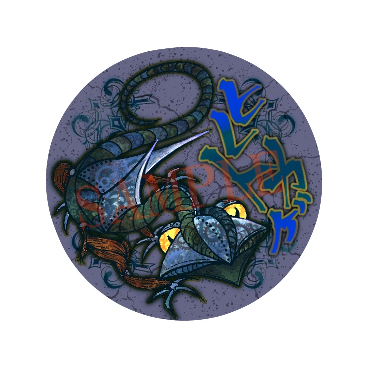 【缶バッチ】メカ動物シリーズ【オリジナル】