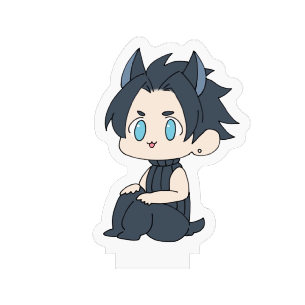 見守り子犬のザックス アクリルフィギュア