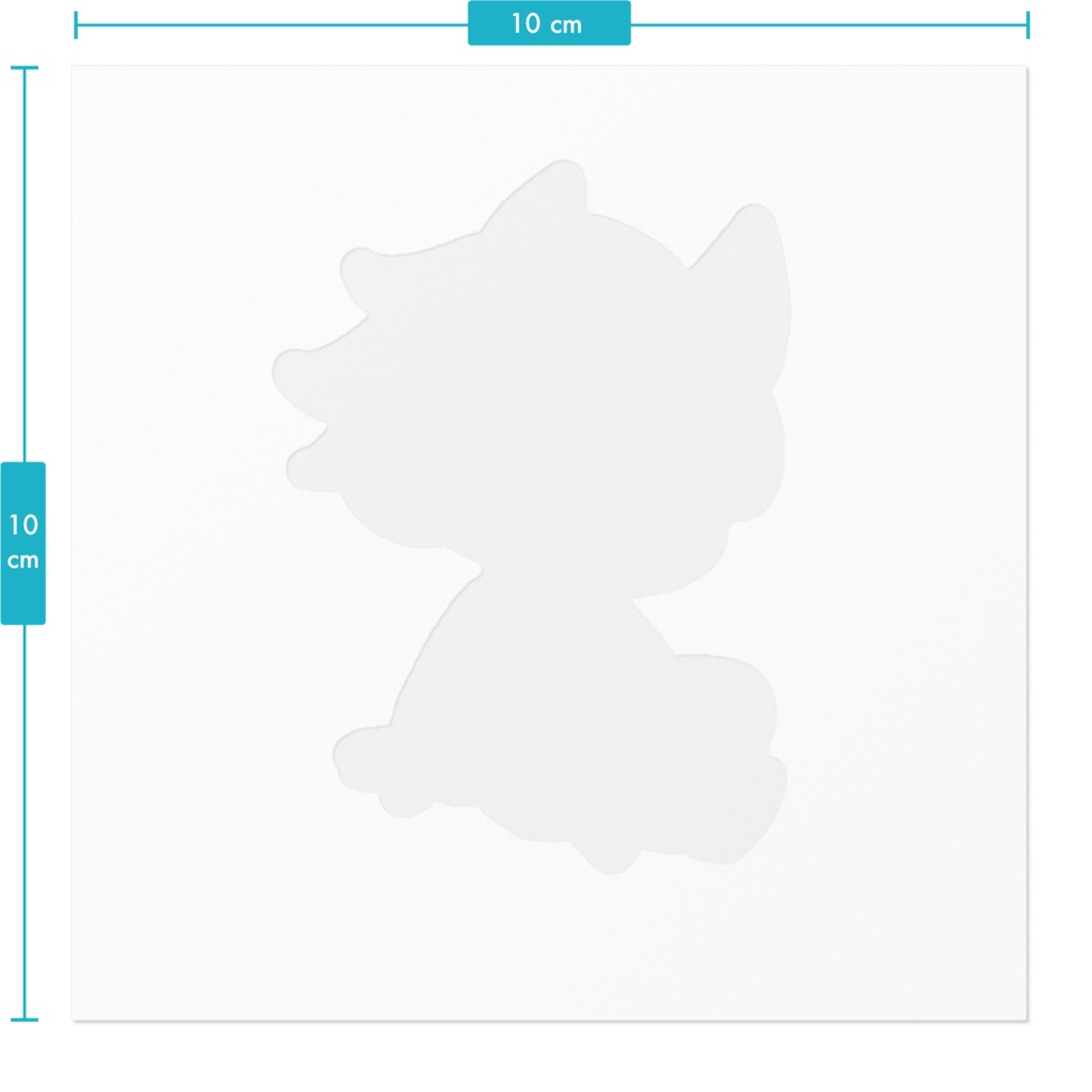 リラックス子犬のザックス ステッカー