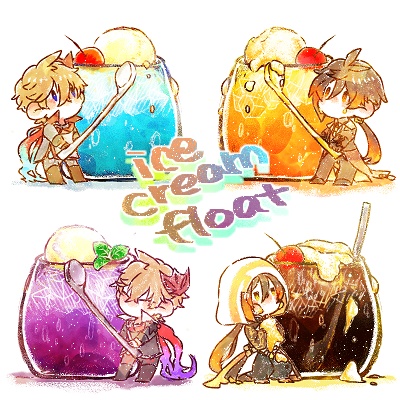🍹アクリルキーホルダー