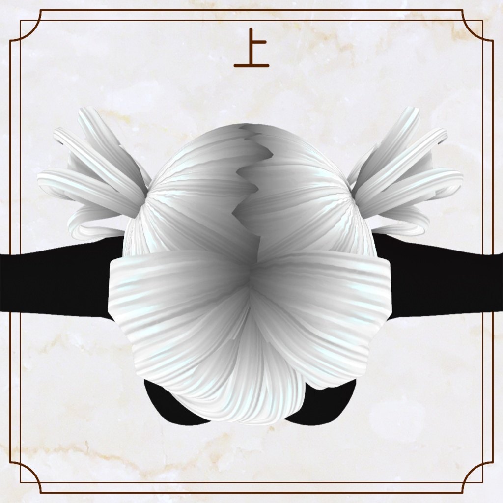 【VRoid用ヘアプリセット】ショートツインテール2【正式版・β版】