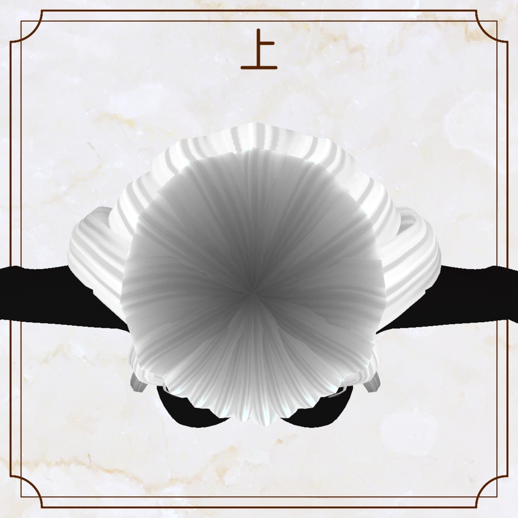 【VRoid用ヘアプリセット】ウェーブロング【正式版・β版】