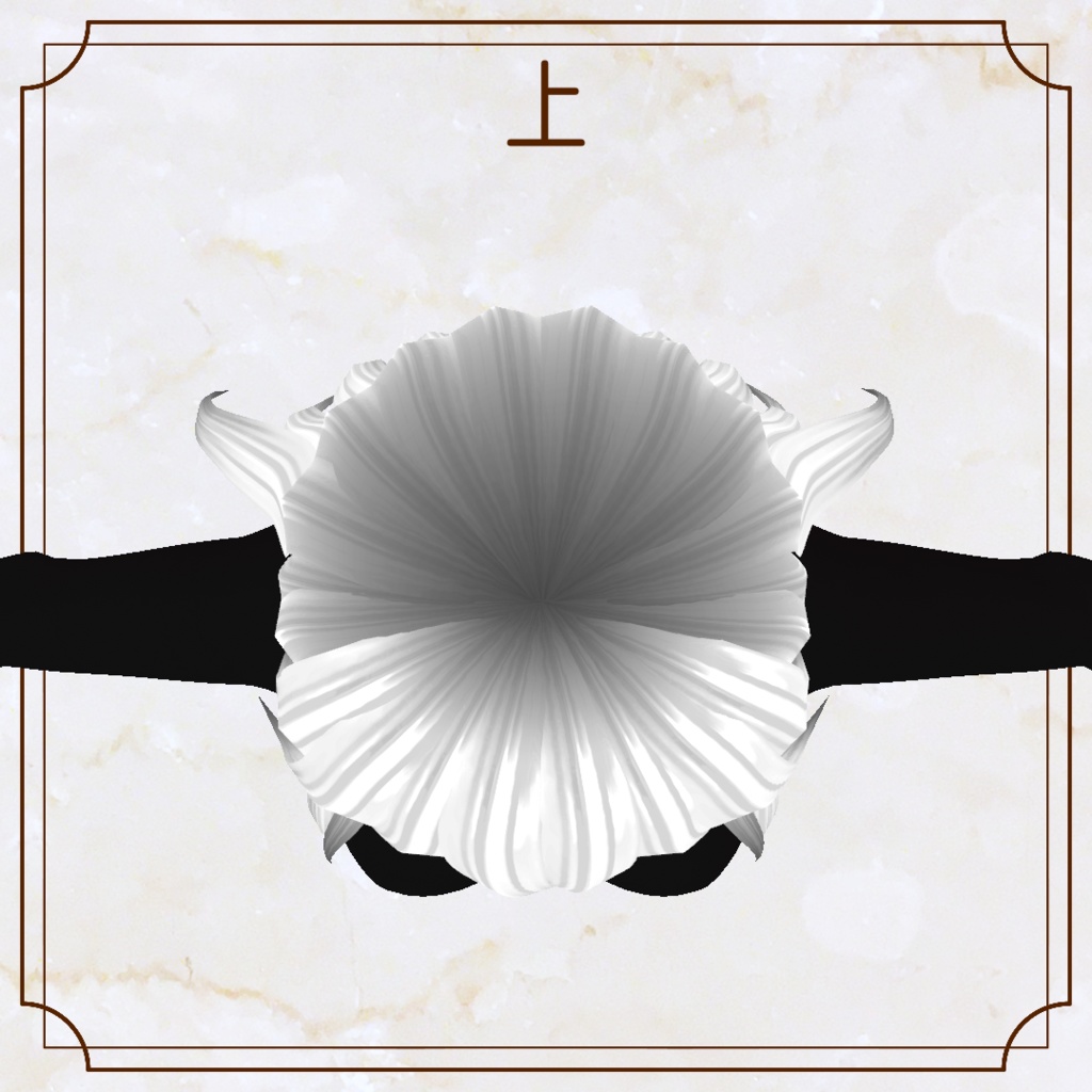 【VRoid用ヘアプリセット】ストレートロング【正式版・β版】