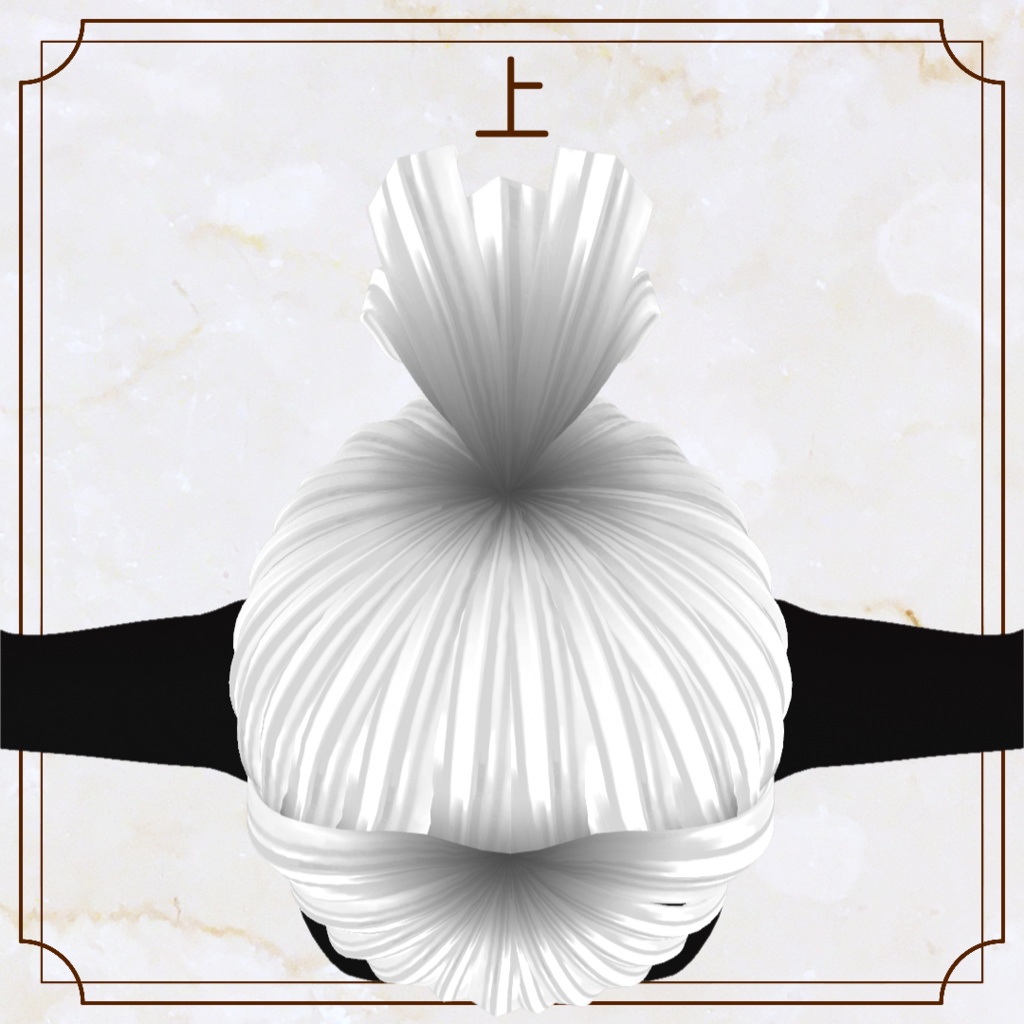 【VRoid用ヘアプリセット】ポニーテール【正式版・β版】