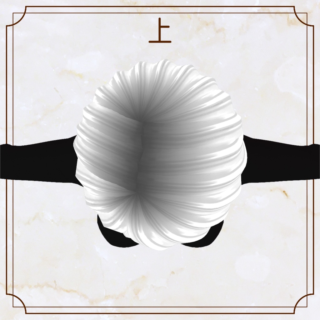 【VRoid用ヘアプリセット】アシメウルフ【正式版・β版】