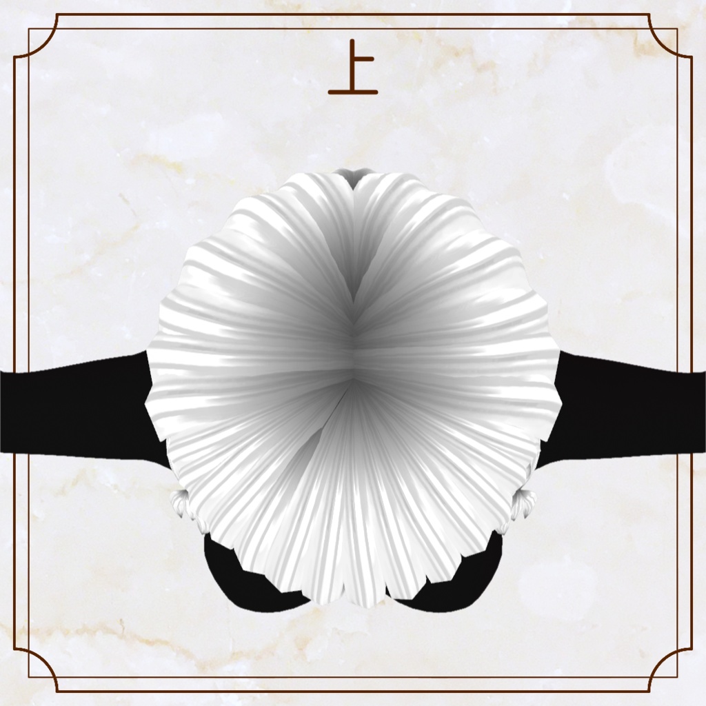 【VRoid用ヘアプリセット】ゆる三つ編み【正式版・β版】