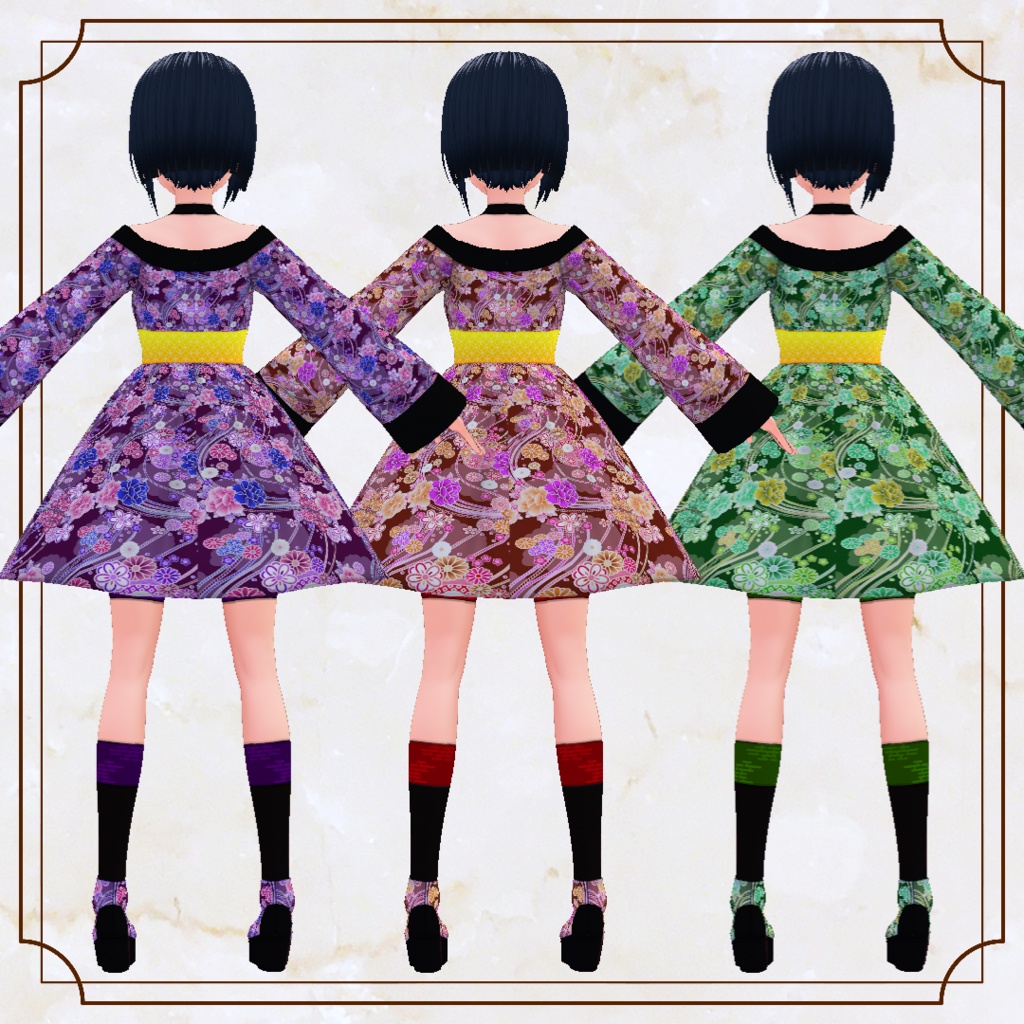 【VRoid】和風セットアップ