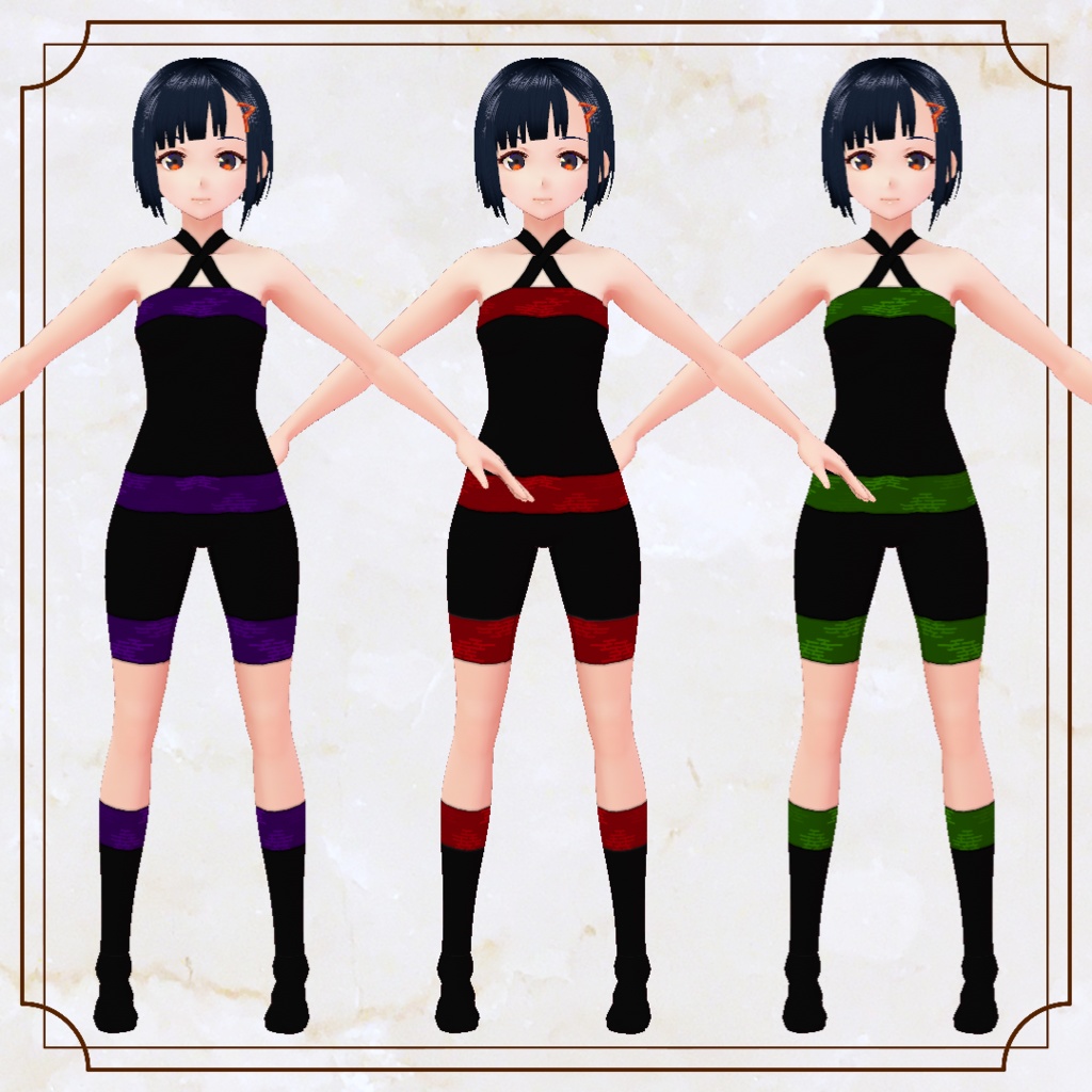 【VRoid】和風セットアップ