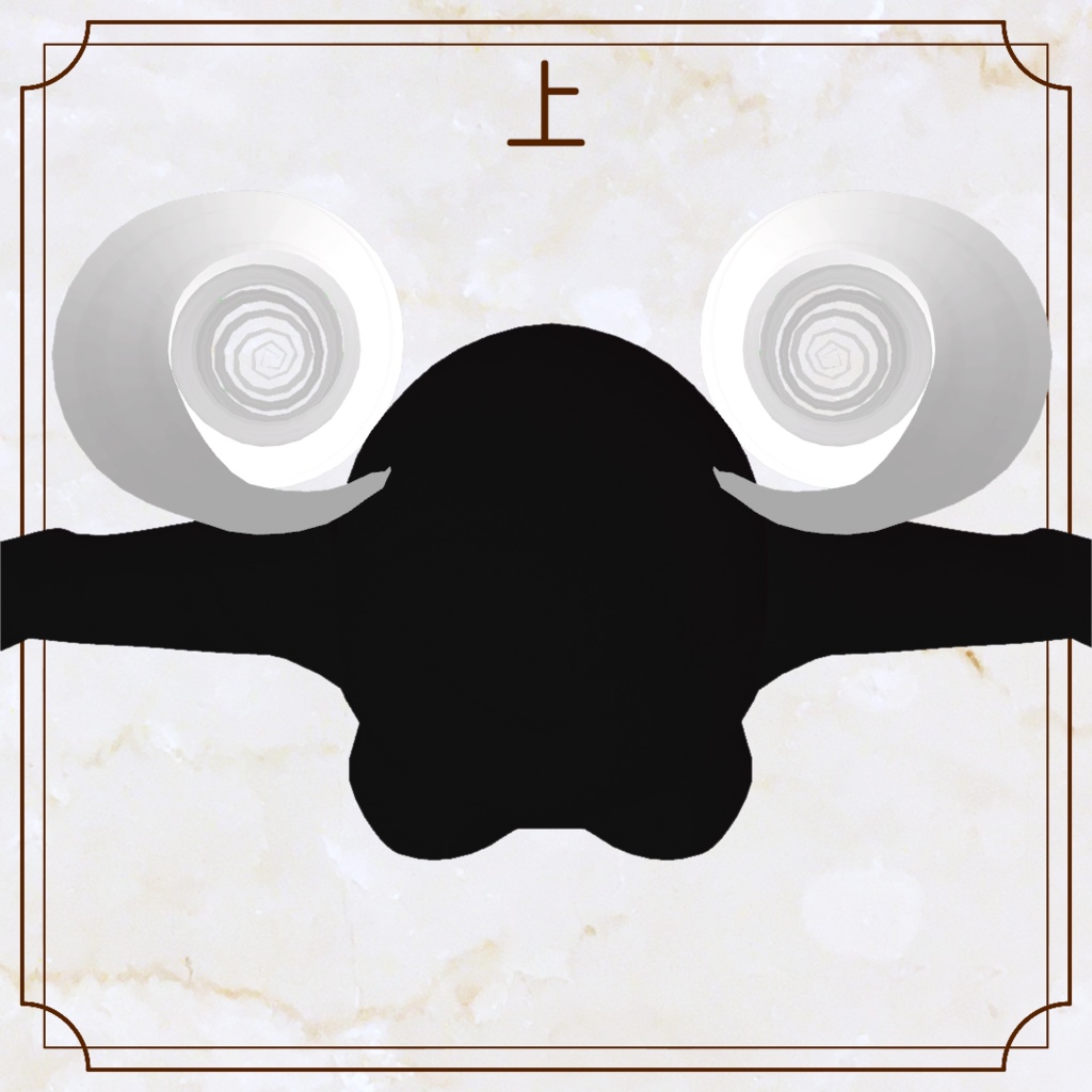 【VRoid正式版ヘアプリセット】ツインドリルつけ髪