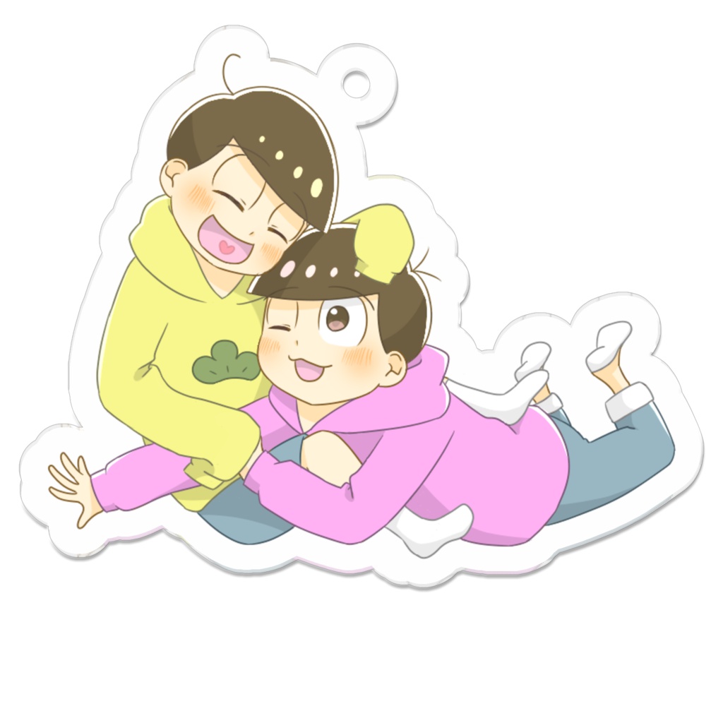 末松アクリルキーホルダー